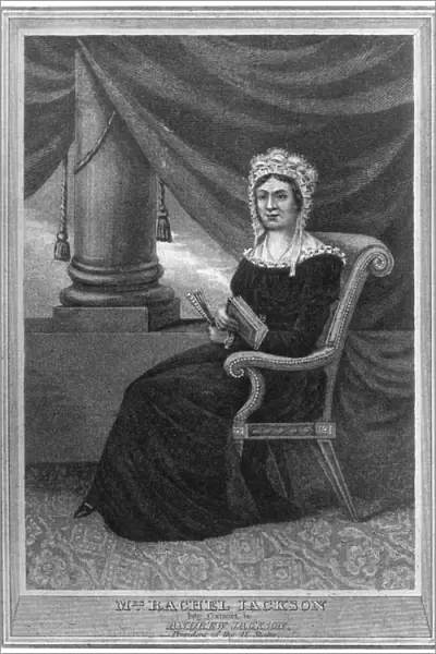 Rachel Jackson (1767-1828), First Lady, 19th century (1908)