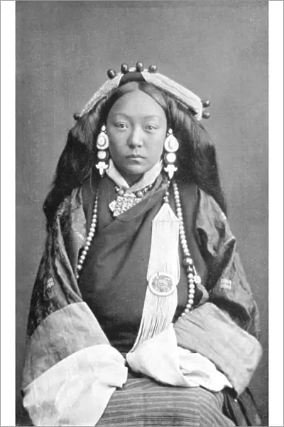 A Tibetan woman, c1910