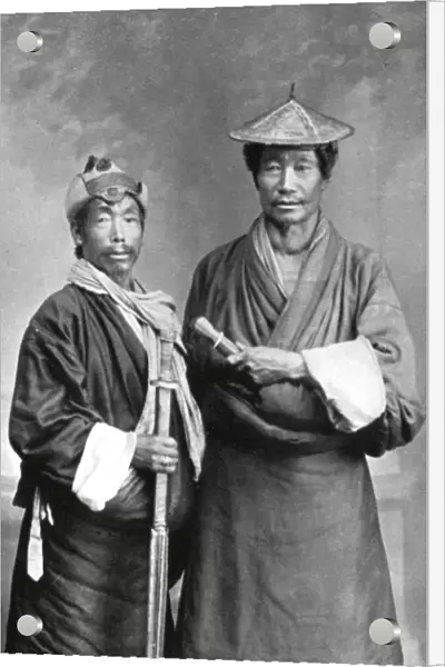 Two Sikkimese men, c1910