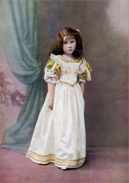 Lady Elizabeth Bowes-Lyon, aged six, 1906-1907 (1923)