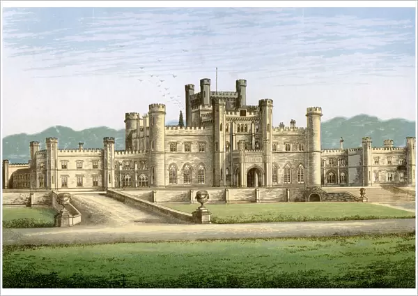 Lowther Castle, Westmorland, home of the Earl of Lonsdale, c1880