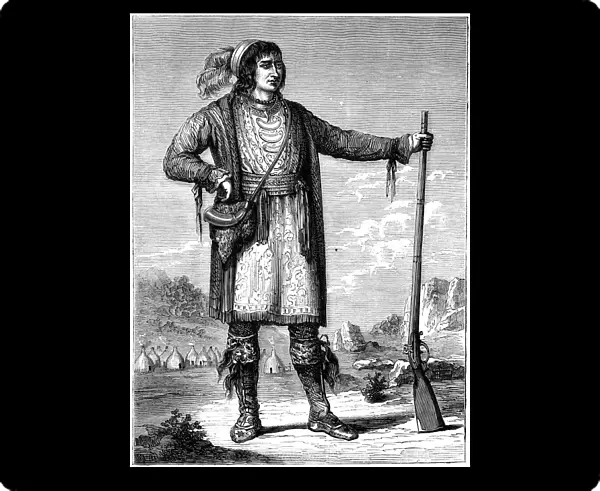 Osceola, Chief of the Seminoles, c1837 (c1880)