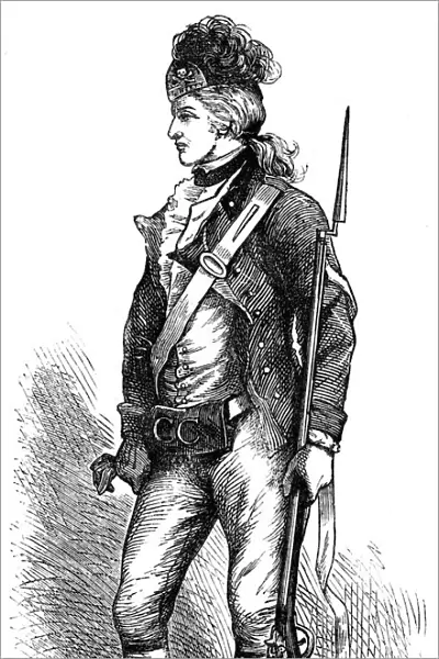 A real American rifleman, c1776-1780 (c1880)