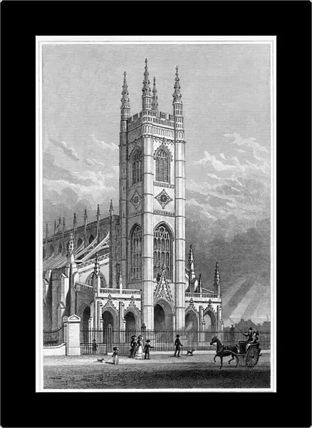 St Lukes Church, Chelsea, London, 1828. Artist:s Lacey