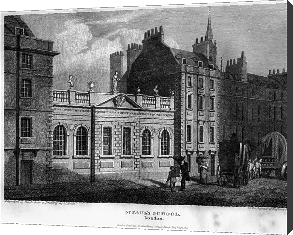 St Pauls School, City of London, 1814. Artist: Owen