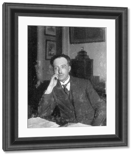 Louis de Broglie, French physicist, 1933