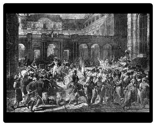 The Duke of Orleans leaves the Royal Palace, Paris, 31st July 1830 (1882-1884)