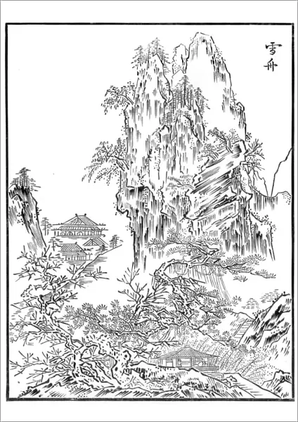 Chinese landscape, 15th century (1886)