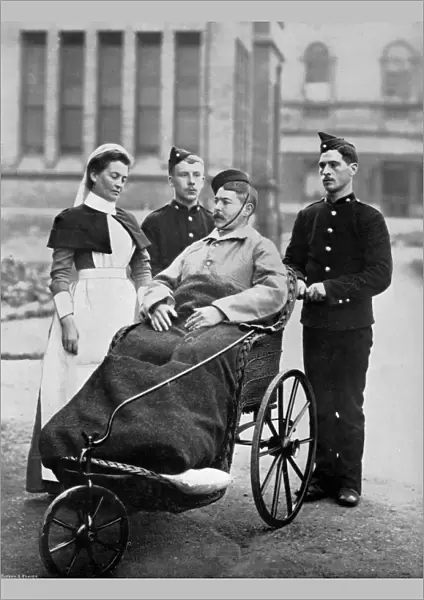 The convalescent, Herbert Hospital, Woolwich, London, 1896. Artist: Gregory & Co