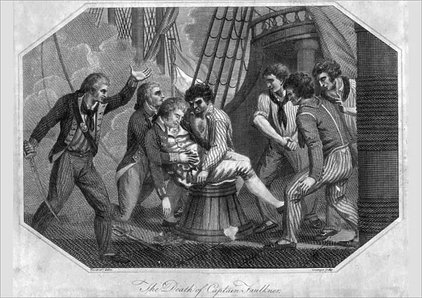 The Death of Captain Faulkner, 18th century(?). Artist: Grainger
