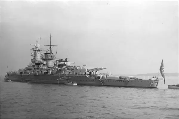 German pocket battleship Admiral Graf Spee, 1937
