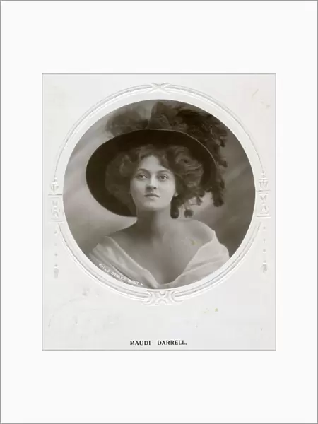 Maudi Darrell, British actress, c1908. Artist: Philco Publishing Company
