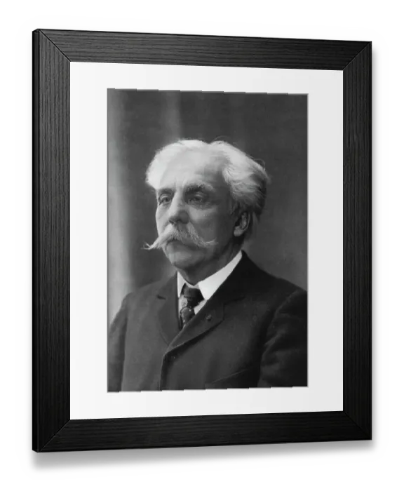 Framed Print : Gabriel Faure Print, 1948 Framed Print : Gabriel Faure Print, 1948