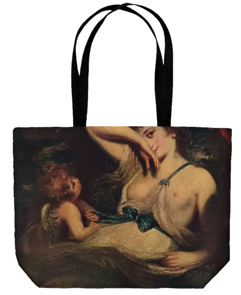 A Nymph and Cupid: The Snake in the Grass, 1784, (1914). Artist: Sir Joshua Reynolds