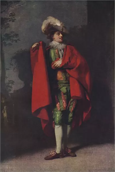John Palmer as Count Almaviva in The Spanish Barber, 1779, (1917). Artist: Henry Walton