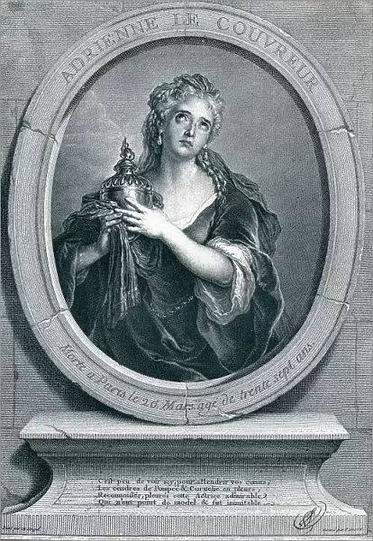 Adrienne Lecouvreur (1692-1730) as Cornelia, (1903). Artist: Pierre Imbert Drevet