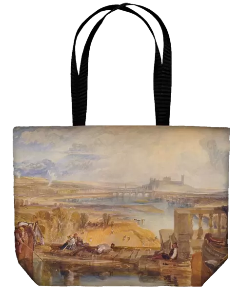 Lancaster, from the Aqueduct Bridge, c1825. Artist: JMW Turner