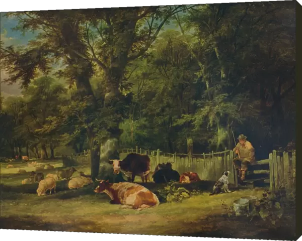 A Shady Corner, 1840. Artist: William Shayer
