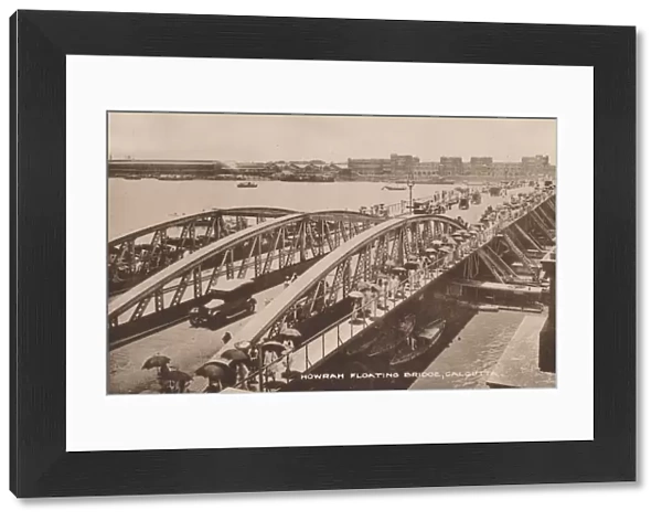 Howrah Floating Bridge, Calcutta, c1905