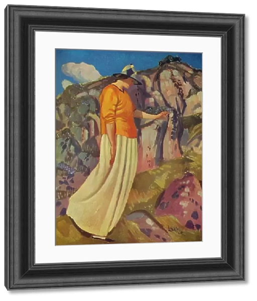 The Yellow Skirt, 1914. Artist: Derwent Lees