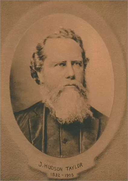 James Hudson Taylor (1832-1905), British Protestant Christian missionary to China, c1910s