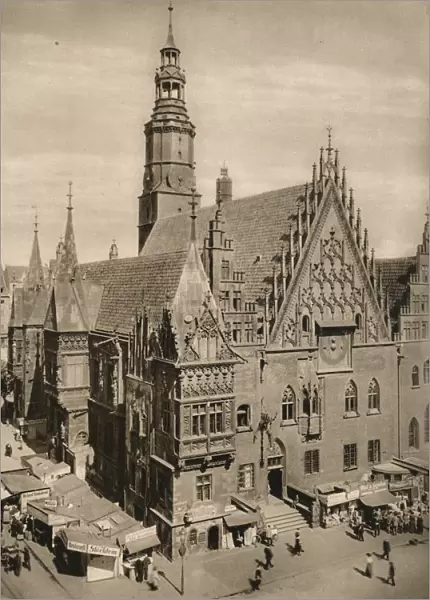 Breslau - Rathaus, 1931. Artist: Kurt Hielscher