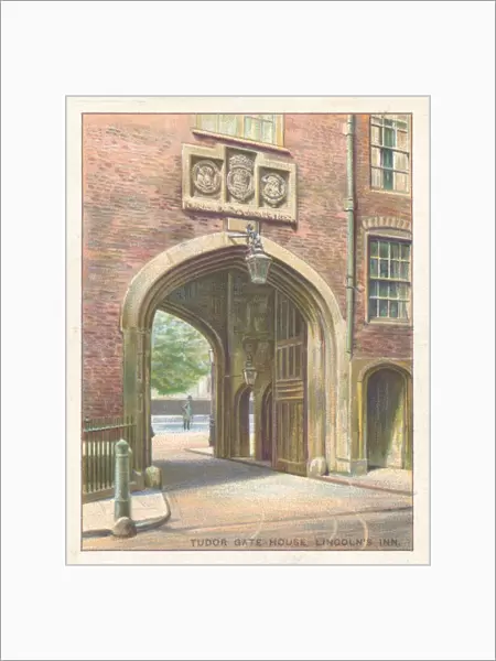 Tudor Gate-House, Lincolns Inn, 1929