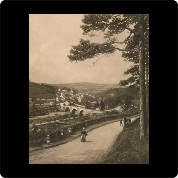The Clyde at Kirkfieldbank, from the Braes near Lanark, 1902