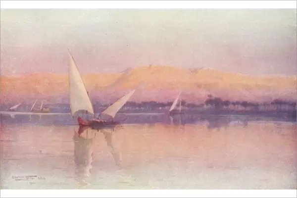 A Nile Afterglow, c1880, (1904). Artist: Robert George Talbot Kelly
