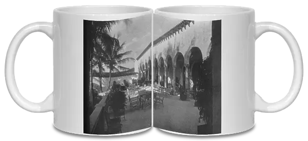 Terrace and arcade, Gulf Stream Golf Club, Palm Beach, Florida, 1925