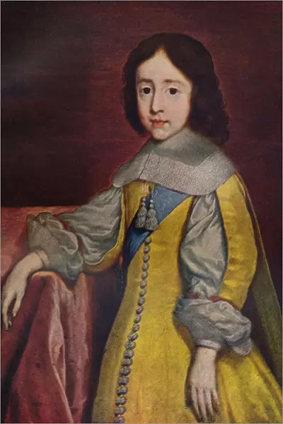 King William III, 1657 (c1927). Artist: Cornelis Janssens van Ceulen