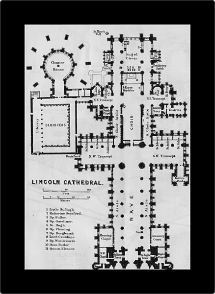 Lincoln Cathedral, c20th Century. Artist: John Bartholomew