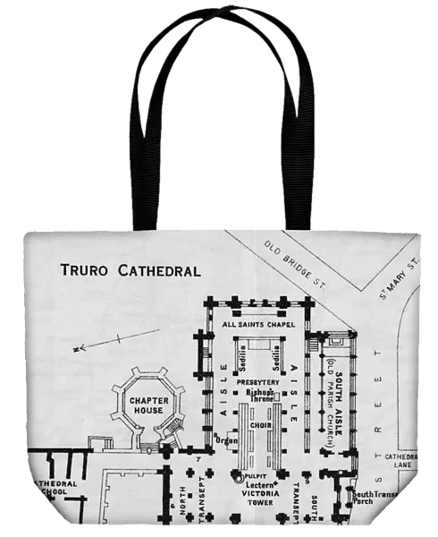 Truro Cathedral, c20th Century. Artist: John Bartholomew