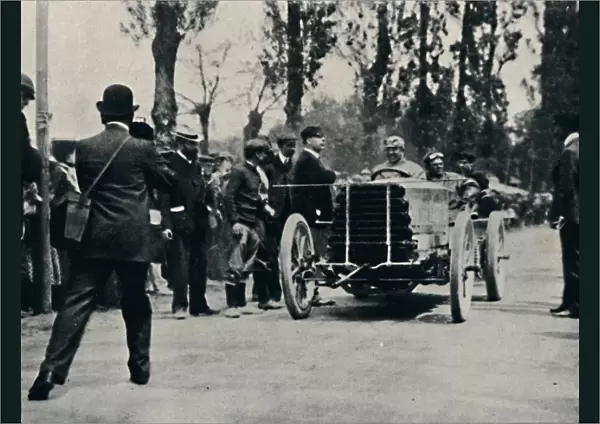 Jarrott arrives at Bordeaux in the Race of Death, 1937