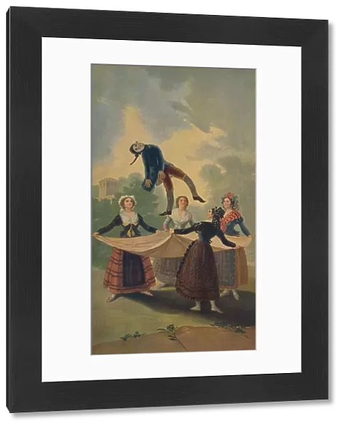 El Pelele, (The Straw Manikin), 1791-1792, (c1934). Artist: Francisco Goya