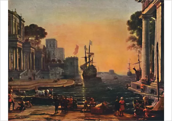 A Seaport (Vue d un Port de Mer: Effet de Brume), 17th century, (1911). Artist: Claude Lorrain