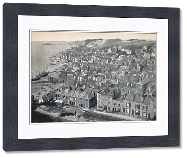 Hastings - From the East Hill, 1895