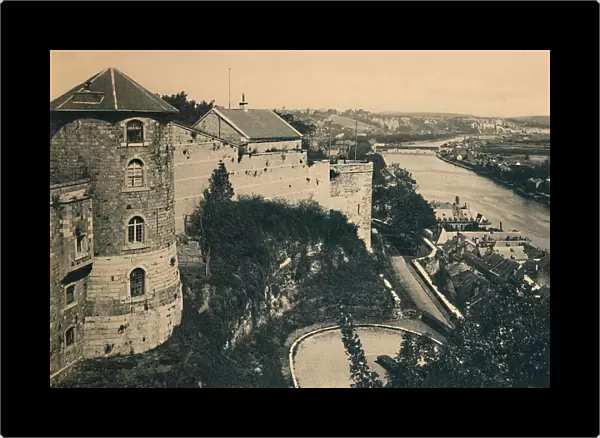 La Tour de la Citadelle et Panorama de la Meuse, c1900
