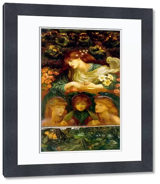 The Blessed Damozel. Artist: Rossetti, Dante Gabriel (1828-1882)