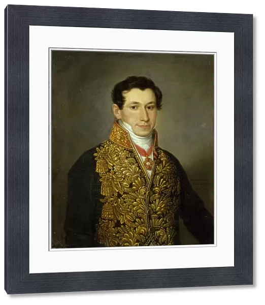 Portrait of Grigory Mitusov (1795-1871), 1826. Artist: Levitsky, Dmitri Grigorievich (1735-1822)