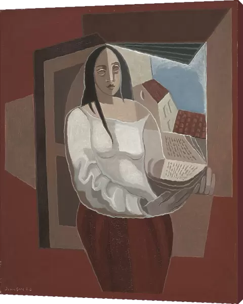 La liseuse, 1926. Artist: Gris, Juan (1887-1927)