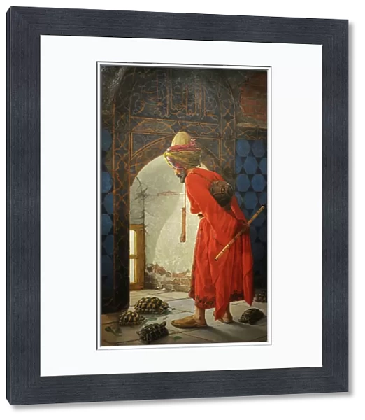 The Tortoise Trainer, 1906. Artist: Hamdi Bey, Osman (1842-1910)