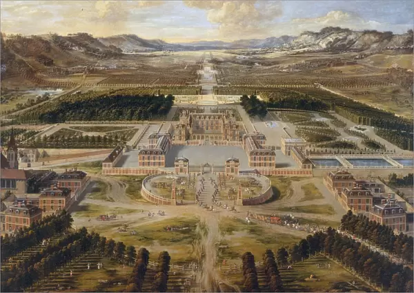 The Palace of Versailles, the Grand Trianon, ca 1668. Artist: Patel, Pierre (1605-1676)