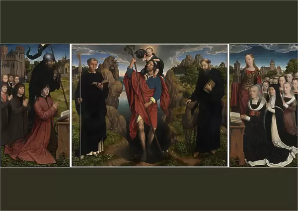 Triptych of Willem Moreel, 1484. Artist: Memling, Hans (1433  /  40-1494)