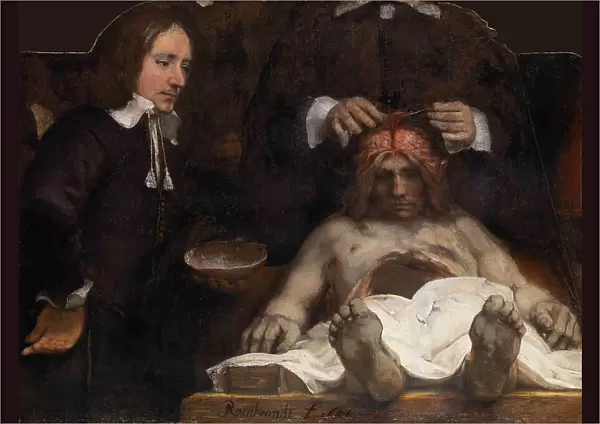 The Anatomy Lesson of Dr. Jan Deijman, 1656. Artist: Rembrandt van Rhijn (1606-1669)