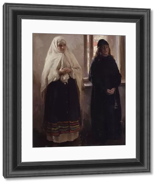 Two Worlds. Artist: Lebedev, Klavdi Vasilyevich (1852-1916)