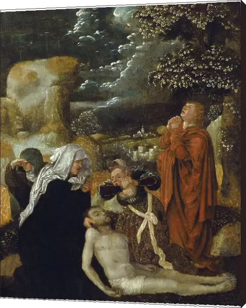 The Lamentation over Christ. Artist: Apt, Ulrich, the Elder (1460-1532)