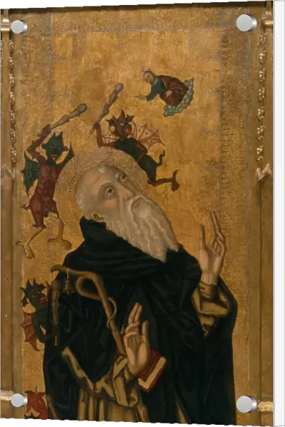 Saint Anthony the Abbot Tormented by Demons. Artist: Desi, Joan (active 1481-1520)
