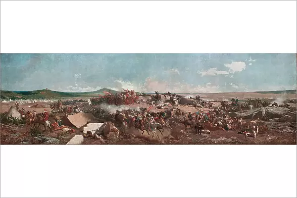 The Battle of Tetuan. Artist: Fortuny, Maria (1838-1874)