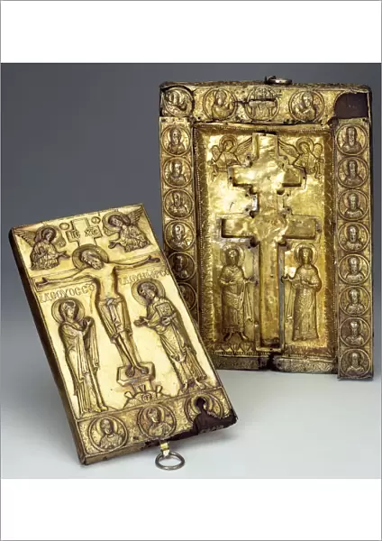Reliquary of the True Cross, End of 11th-Early 12th cent. Artist: Byzantine Master